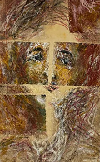 princesa Acrílica sobre painel 48X80 cm